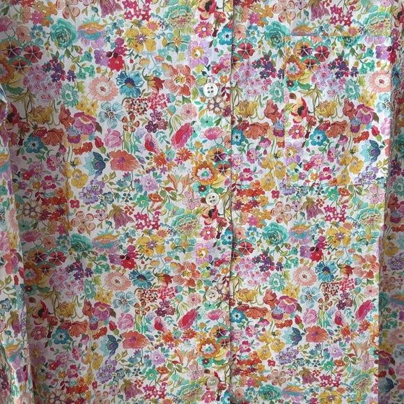 Floral Button Down Shirt - Picture 6 of 7